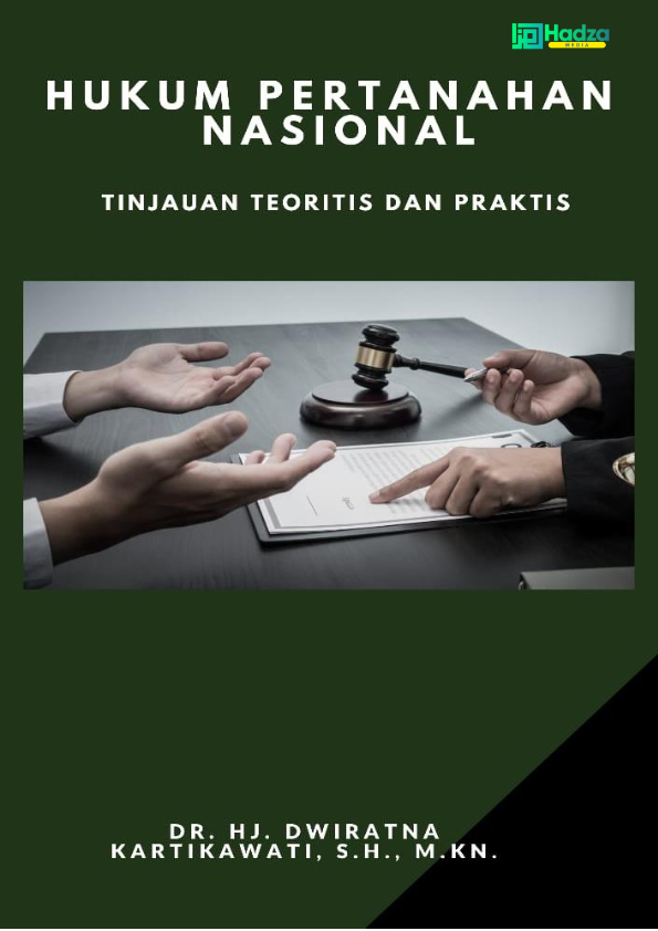 Cover Hukum pertanahan nasional : tinjauan teoritis dan praktis